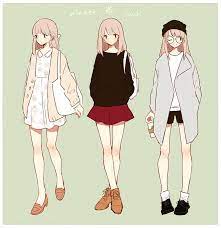シンプル オシャレ 衣装 キャラ イラスト google 検索 服 描き方 アニメの描き方 デート 服