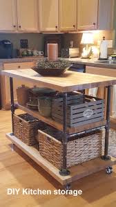 Plywood and a bag of shelf supports. Kitchen Storage Cabinets Rustic Kitchen Island Diy Kitchen Renovation Butcher Block Island Kitchen