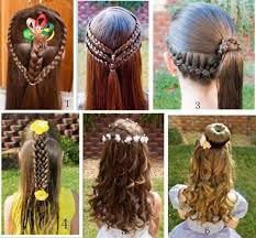 Some of the best easter hairstyles are the braided easter hairdo or the ponytail with eggs. Diy Little Girls Hairstyles