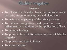 Image result for Bladder Irrigation