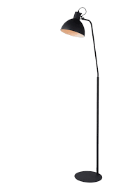 Shadi Stehlampe Mit Leselampe O 28 Cm 1xe27 Schwarz