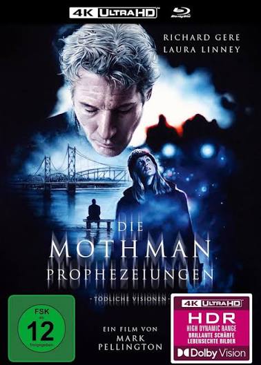 Die Mothman-Prophezeiungen - The Mothman Prophecies 4K UHD + Blu-ray M – The  Atomic Movie Store