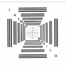 r60 nbs 25 test chart