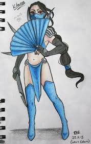 She also has amazing aerial mobility with multiple moves that allow her to stay afloat while in the air. Kitana Mortal Kombat Practice Sketch By Kalloway On Deviantart