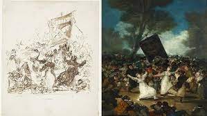 El entierro de la sardina. Carnaval Goya Edulcoro El Entierro De La Sardina