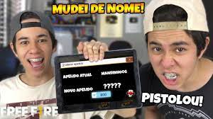 Um dia vou ser reconhecido fé. Troquei Meu Nome 3 Meses Apos Ser Trollado No Free Fire Youtube
