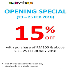 Malaysia one stop utilities links apk we provide on this page is original, direct fetch from google store. Ioi City Mall Babyshop Malaysia A One Stop Concept Store Facebook