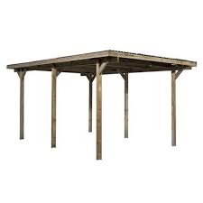 Pristresek Na Jedno Auto 300 Cm X 500 Cm Nakoupit U Obi Carport Gazebo Outdoor Structures