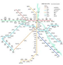 The map shows the existing metro and the proposed metro stations and routes. Delhi Metro Map Bed Chai Blog