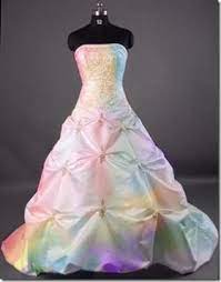 Wedding Theme Trends For 2013 Rainbow Wedding Dress Rainbow Dress Expensive Wedding Dress