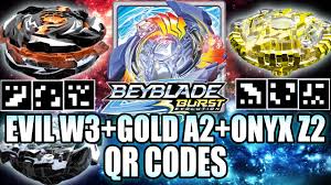 Here we have all the. Qr Codes Evil Elemental W3 Onyx Z2 E A2 Dourada Beyblade Burst App Qr Codes Youtube