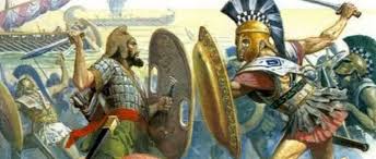 Batalha de Maratona. A Batalha de Maratona foi um confronto militar ocorrido em 490 a.C. entre os atenienses, liderados por Milcíades, e o Império Persa, liderado por Datis e Artiferne. A batalha