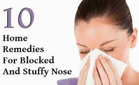 10 Home Remedies For Blocked And Stuffy Nose Stuffy Nose Remedy Chest Congestion Remedies Congestion Remedies