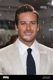 Armie Hammer attends the premiere of "The Man From U.N.C.L.E." at the  Ziegfeld Theatre