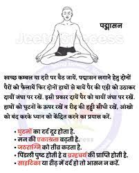 Yoga करने से body के हर छोटे से छोटे part का exercise होती है। successful life जीने के लिए body को positive energy और intellectual power की जरूरत होती है, जो हमें yoga. Padmasana à¤ªà¤¦ à¤® à¤¸à¤¨ Wellness Yoga Yoga Benefits Yoga Health