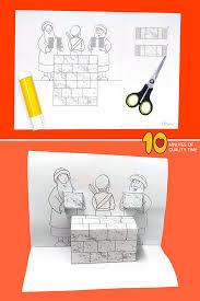 Each lesson includes a lesson guide, fun and educational worksheets, coloring pages, craft, games and activities, worship ideas and more. Nehemiah Bible Craft 10 Minutes Of Quality Time
