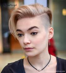 Many androgynous haircuts require a lot of upkeep because they have shaved sides or designs that need maintained to look fresh. Pixie Cut With A Tapered Fade 20 Bold Androgynous Haircuts For A New Look The Trending Hairstyle