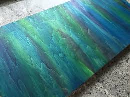 Wood Art Stained Using Unicorn Spit Wow And This Was My Original Practice Board Unicorn Spit Stain Blue Wood Stain Staining Wood