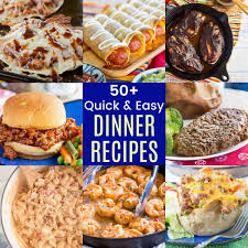 From grilling recipes to instant pot dinner ideas, these summer weeknight wonders are quick, easy and perfect for a delicious family meal. 50 Quick And Easy Dinner Recipes Simple Ideas For Busy Nights