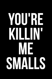 Share something funny with others! Amazon Com You Re Killin Me Smalls 9781082077401 Anderson James Books