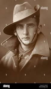 Australian army hat hi-res stock photography and images