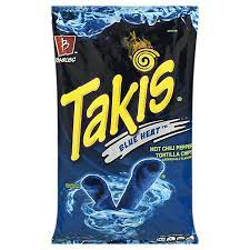 Takis Blue Heat Hot Chili Pepper Rolled Tortilla Chips 9 9 Oz Shaw S