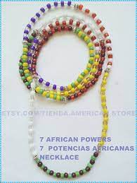 Santeria Yoruba Eleke Necklace Or Bracelet Idde For 7 African Powers Different Styles Collar Eleke O Pulsera Ilde Pa Santeria Beads Necklace Beaded Necklace