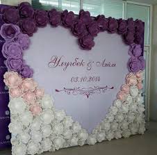 create this in different colors paper flowers wedding wedding backdrop diy wedding
