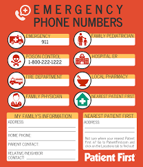 National university hospital 6772 5000. Patient First On Twitter Having Emergency Numbers Handy Can Help During An Emergency Check Out This Graphic To Help You Organize Your Important Phone Numbers Https T Co Qiulpcxwyx