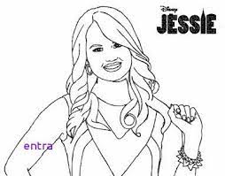 Dibujos Para Colorear De Jessie Disney Channel In 2021 Disney Channel Descendants Coloring Pages Disney Descendants
