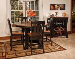 Whether you are looking for a mission style, shaker style, or more traditional style dining room collection, the mission motif can create your dream dining room that will be used to entertain your friends and family for generations. Arts And Crafts Amish Table Set Amish Direct Furniture