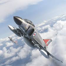 Artstation Aviation Specials British Phantoms Antonis Karidis Fighter Jets Military Aircraft Aircraft Art
