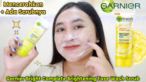 Jual Garnier Bright Complete Brightening Face Wash 100ml || Garnier Bright  Complete Scrub 100ml Di Seller Yosida Juragan Shop