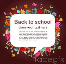 Cartoon Border Background Vector Education Icon School Icon Photography Business Cards