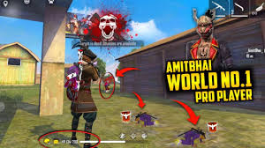 This game that has become so popular mainly due to its always keep inside the safe zone that will gradually shrink. World No 1 Best Pro Player Amitbhai With Duo Garena Free Fire Youtube