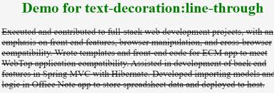 Represents a text decoration, which a visual ornamentation that is added to text (such as an underline). Html Text Decoration How Does Text Decoration Work In Html