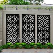 Maybe you would like to learn more about one of these? Metal Privacy Screen Fence Decorative Panel Wall Art Etsy In 2021 Outdoor Wall Panels Outdoor Wall Decor Garden Wall