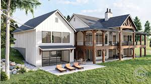 Check spelling or type a new query. 1 Story Modern Farmhouse Lake House Plan Valley View