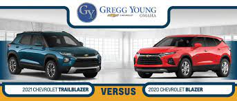 Of cargo volume and a long list of safety and driver assistance features. 2021 Chevy Trailblazer Vs 2020 Chevy Blazer Size Cargo Space Features