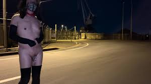 SISSY] I Walked Naked in the Industrial Area at Night. - Pornhub.com