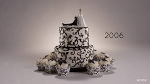 22 decadent chocolate wedding cakes. Watch 100 Years Of Wedding Cake Trends In Less Than Three Minutes