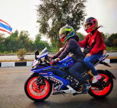 You may also add pictures of you as a couple with your children to show off the families you have made together. Couple Yamaha Yzf R15 Series Facebook