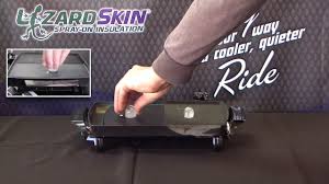 Lizardskin Spray On Noise Heat Insulation For Cars