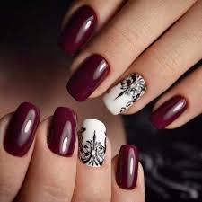 Dark Nail Color Designs You Will Love 50 creative red acrylic nail designs to inspire you | red acrylic nails, red nail designs red stiletto nails dark red nails burgundy nails matte nails red burgundy almond nails red.