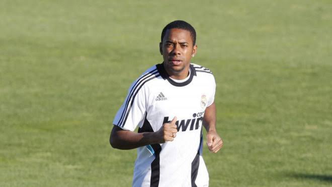 Robson de Souza alias Robinho, mantan bintang Real Madrid.