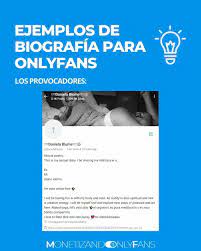 ▷ BIOGRAFÍA para ONLYFANS ejemplos e ideas para tu descripción