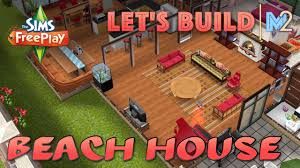 This country design floor plan is 1727 sq ft and has 3 bedrooms and has 2 bathrooms. Sims Freeplay Let S Build A Beach House Live Build Tutorial Youtube