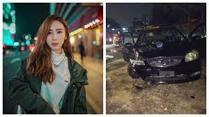China 2018, died in a car accident last saturday. Pelakon Emily Kong Maut Kemalangan Sabah Post