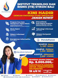 Jul 03, 2021 · terpisah rektor itb stikom bali dr. Institut Teknologi Dan Bisnis Itb Stikom Bali Indonesia Expose