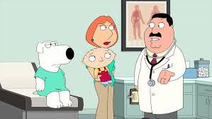 When joe asks peter to be the godfather to his daughter, peter commits to his mistaken interpretation of the role so much that he becomes a real brian has a microchip that reveals he had a family before the griffins, which he then seeks out. Family Guy The Peanut Butter Kid Adult Swim